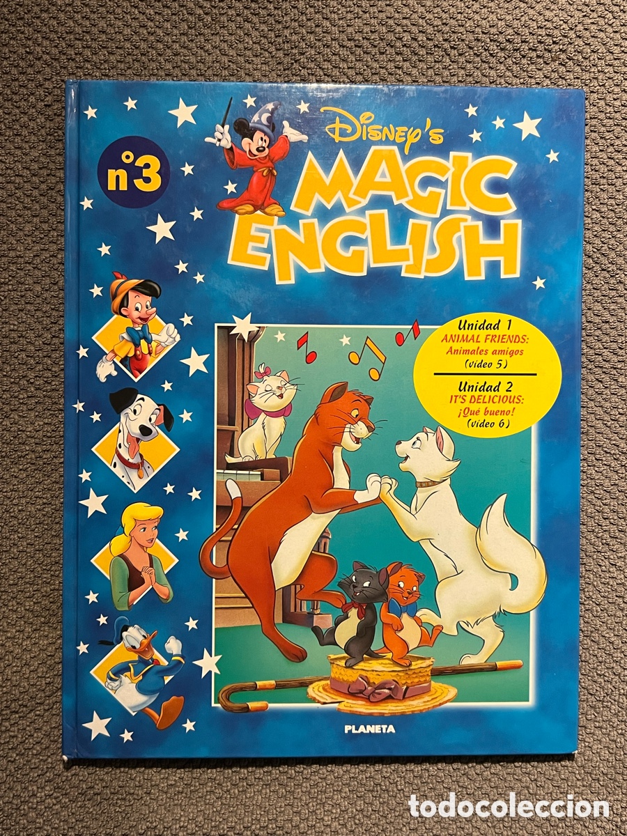 Gebrauchte B&uuml;cher: Magic English Disney, vol.3, Animales amigos . Curso de ingl&eacute;s para ni&ntilde;os. Planeta Agostini (a.1996)
