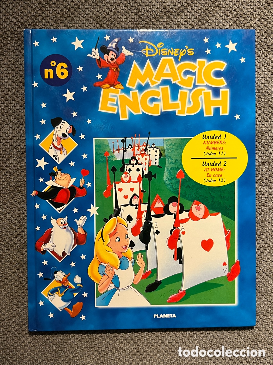 Gebrauchte B&uuml;cher: Magic English Disney, vol.6, Numeros. Curso de ingl&eacute;s para ni&ntilde;os. Planeta Agostini (a.1996)