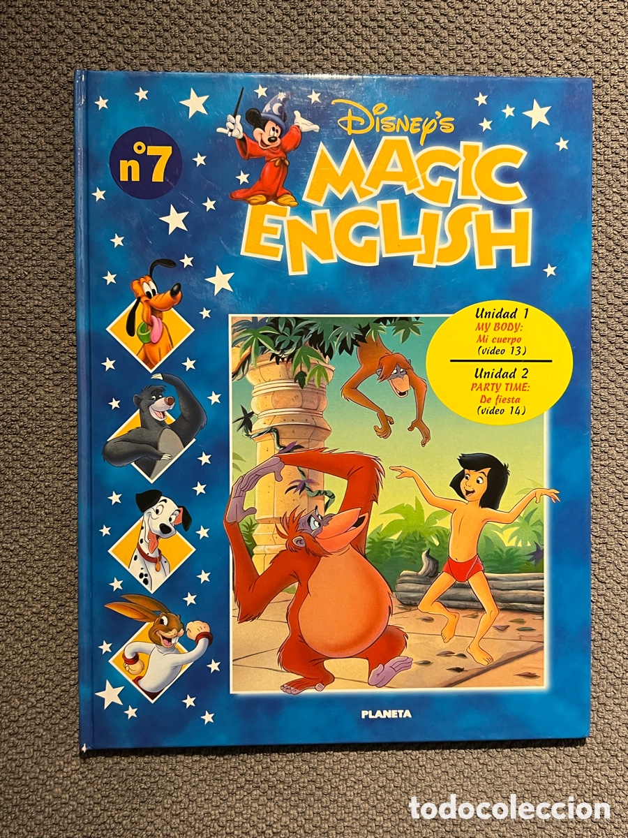 Gebrauchte B&uuml;cher: Magic English Disney, vol.7, Mi Cuerpo. Curso de ingl&eacute;s para ni&ntilde;os. Planeta Agostini (a.1996)