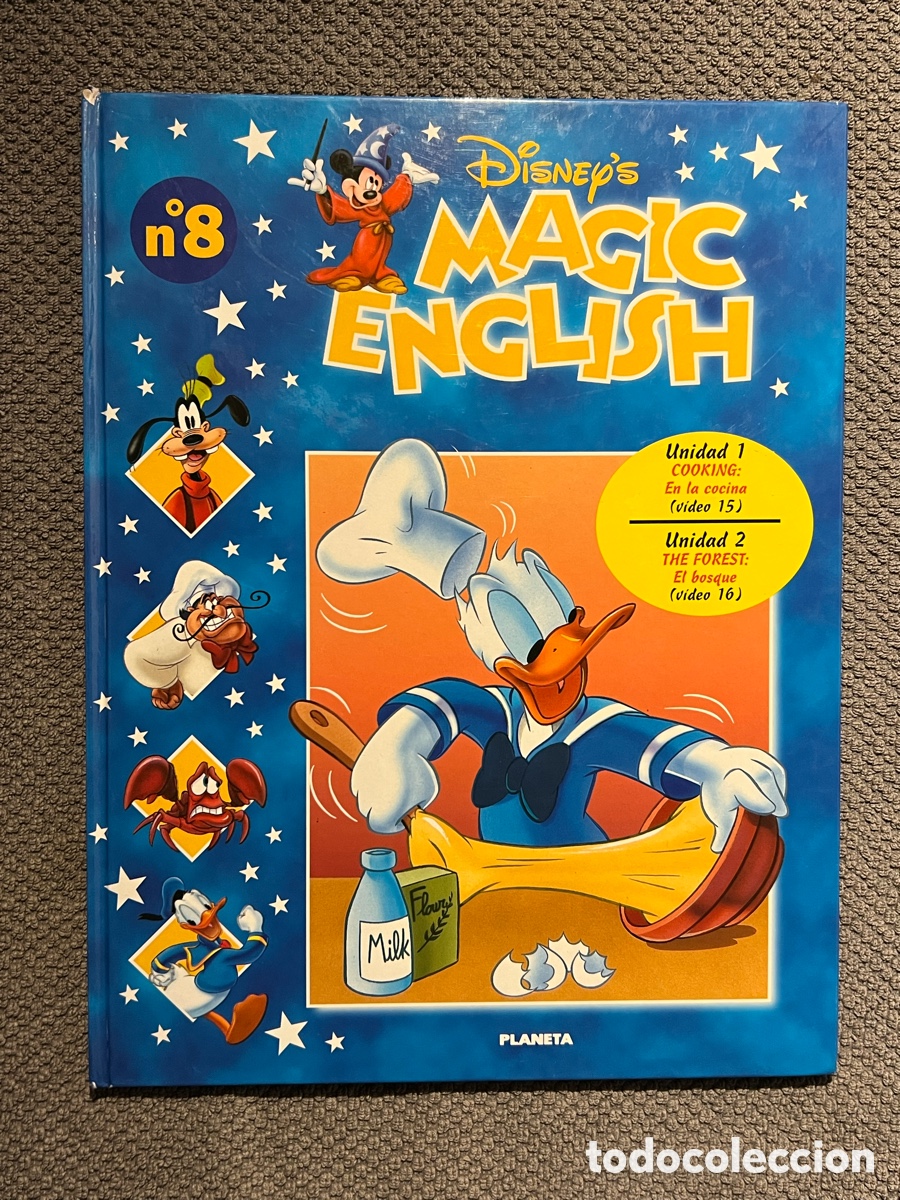 Gebrauchte B&uuml;cher: Magic English Disney, vol.8, En La cocina. Curso de ingl&eacute;s para ni&ntilde;os. Planeta Agostini (a.1996)
