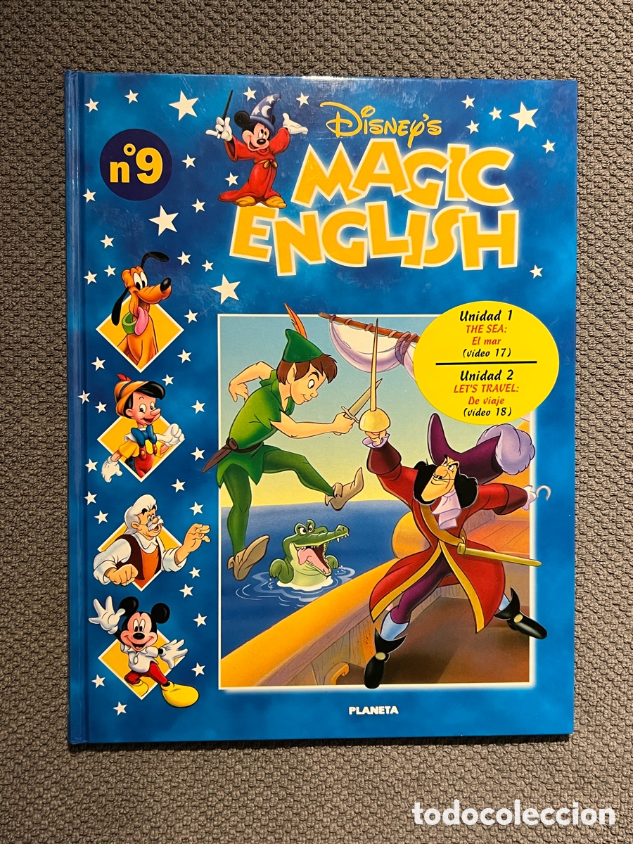 Gebrauchte B&uuml;cher: Magic English Disney, vol.9, EL MAR. Curso de ingl&eacute;s para ni&ntilde;os. Planeta Agostini (a.1996)