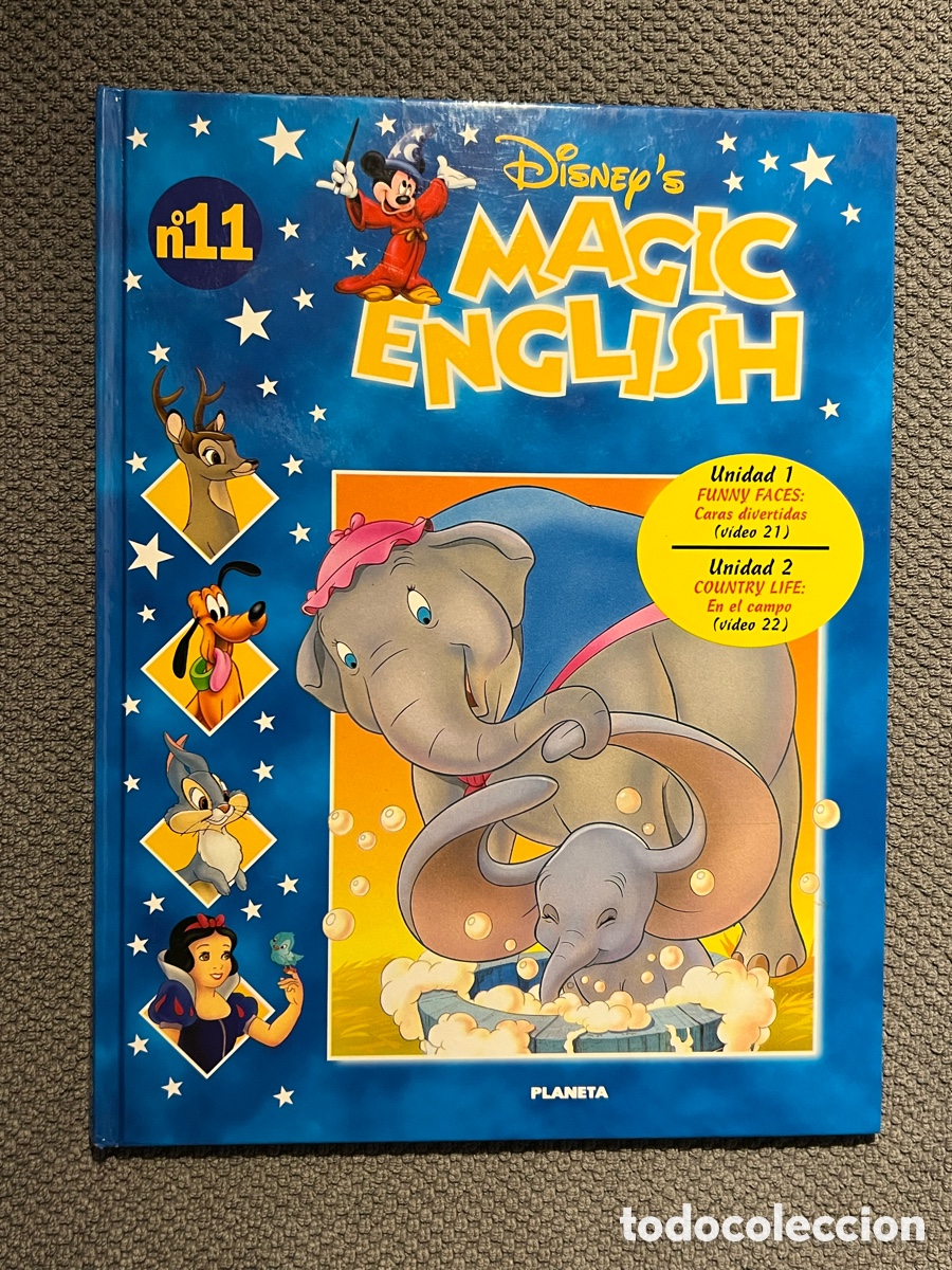 Gebrauchte B&uuml;cher: Magic English Disney, vol.11, Caras Divertidas. Curso de ingl&eacute;s para ni&ntilde;os. Planeta Agostini