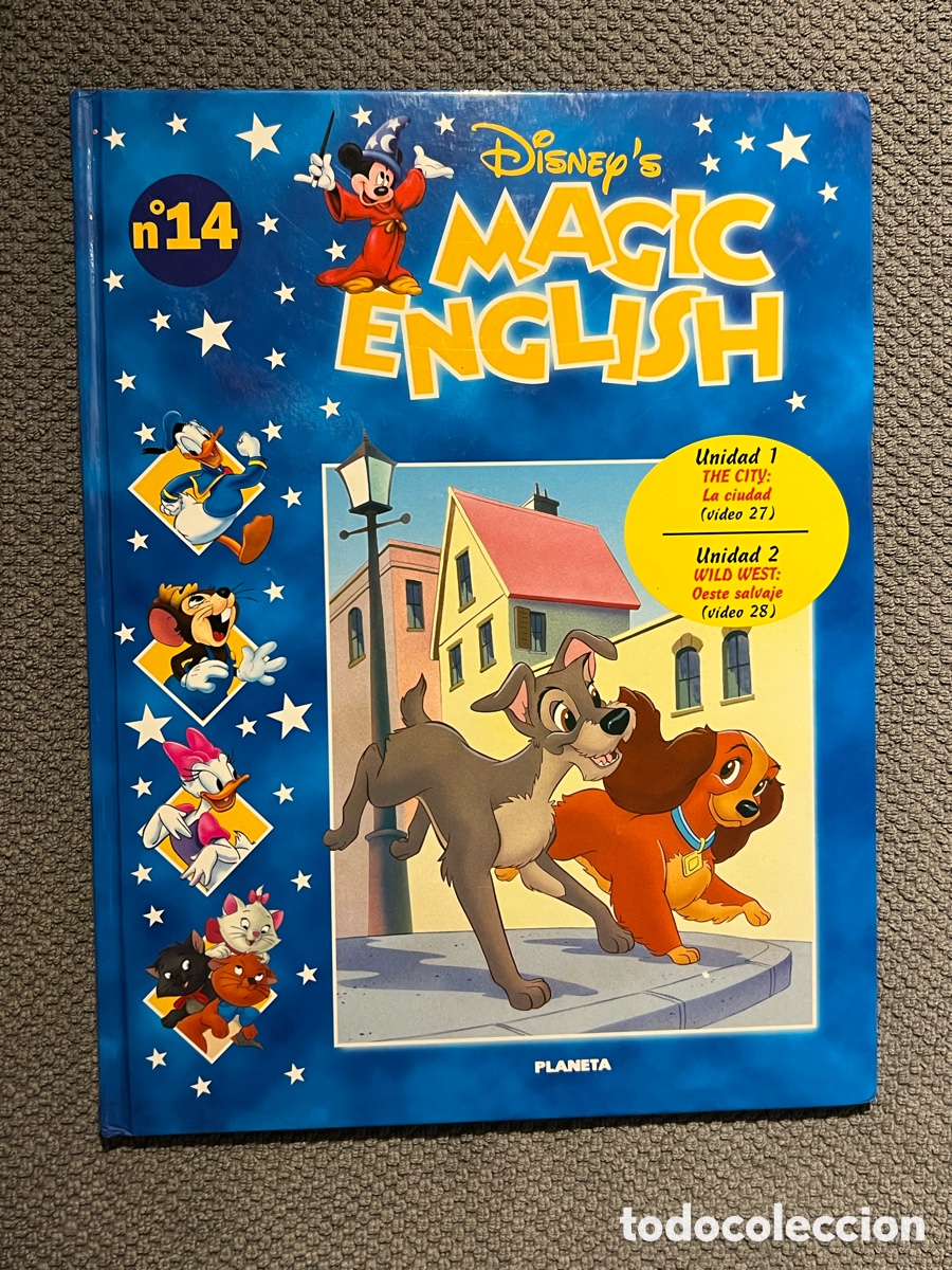 Gebrauchte B&uuml;cher: Magic English Disney, vol.14, LA CIUDAD. Curso de ingl&eacute;s para ni&ntilde;os. Planeta Agostini (a.1996)
