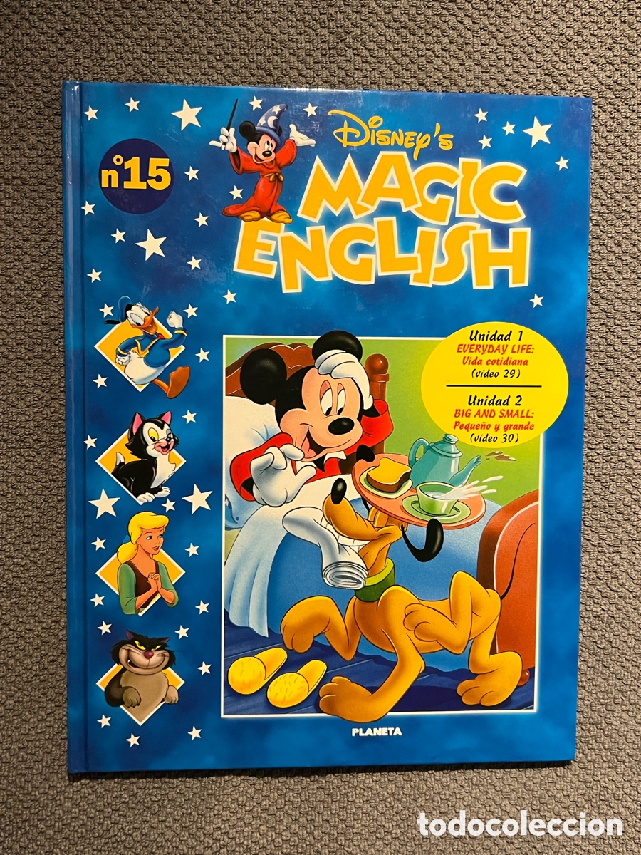 Gebrauchte B&uuml;cher: Magic English Disney, vol.15, Vida Cotidiana. Curso de ingl&eacute;s para ni&ntilde;os. Planeta Agostini (a.1996)