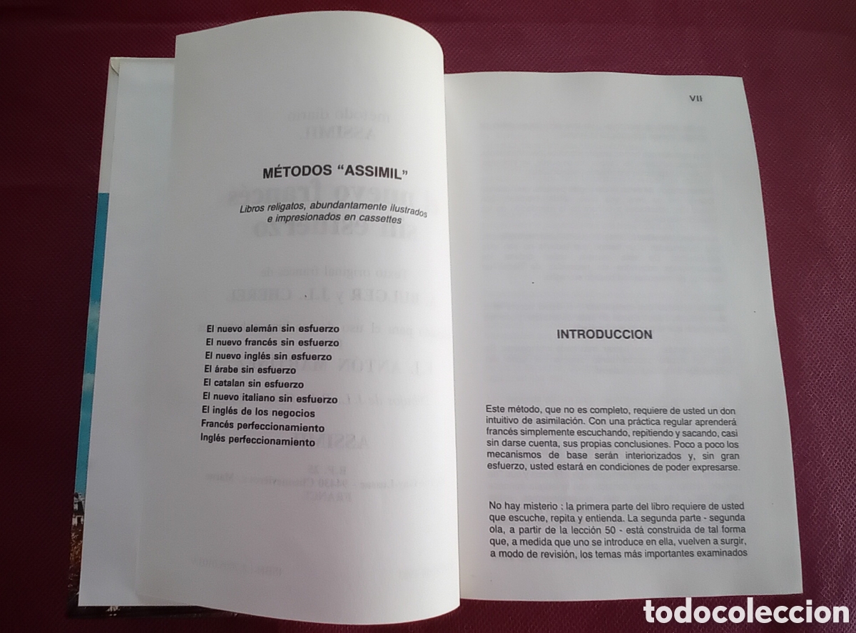 Libros de segunda mano: 2 LIBROS FRANC&Eacute;S E INGL&Eacute;S SIN ESFUERZO - Foto 4