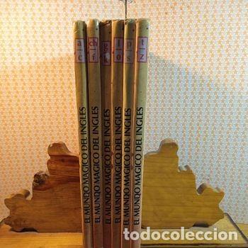 Libros de segunda mano: MUNDO MAFICO DEL INGLES 6 TOMOS PRIMER CURSO ILUSTRADO ESPA&Ntilde;OL / INGLES