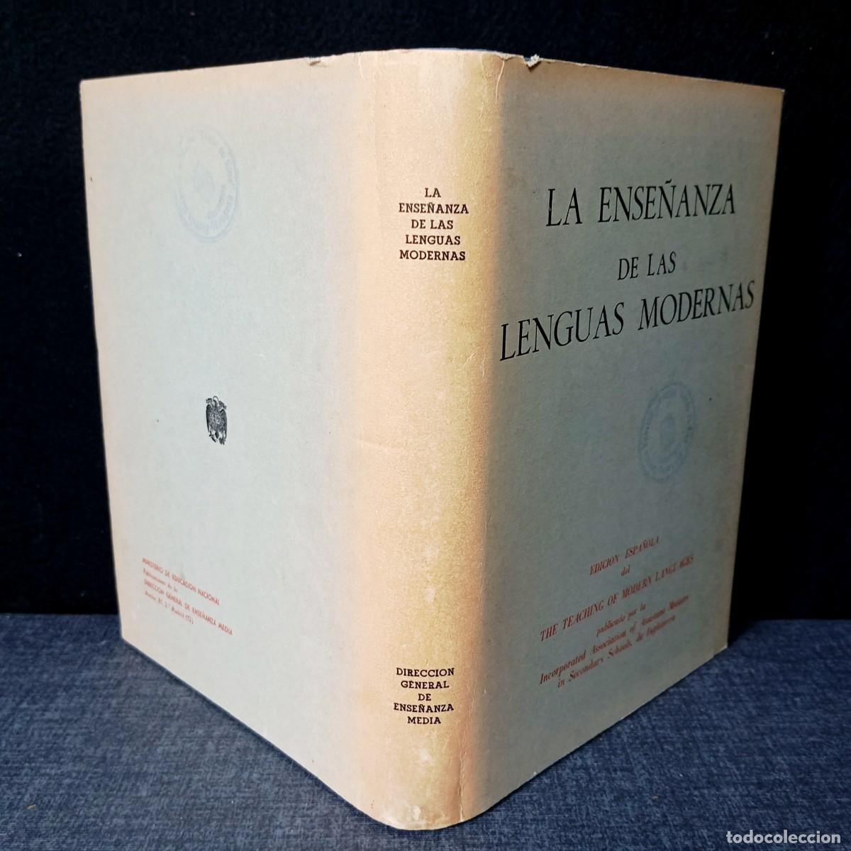 Libros de segunda mano: ⚜️ &Ntilde;07. La Ense&ntilde;anza de las Lenguas Modernas (1965) Impecable con sobrecubierta y faja