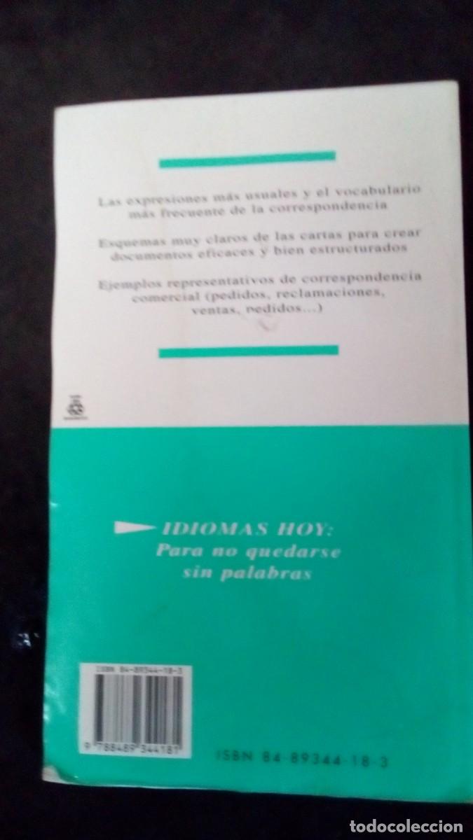 Libros de segunda mano: ESCRIBIR CARTAS EN FRANC&Eacute;S-IDIOMAS HOY - Foto 2