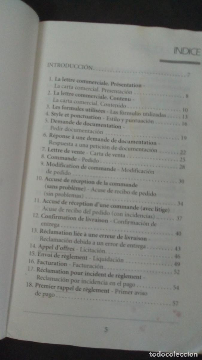 Libros de segunda mano: ESCRIBIR CARTAS EN FRANC&Eacute;S-IDIOMAS HOY - Foto 4
