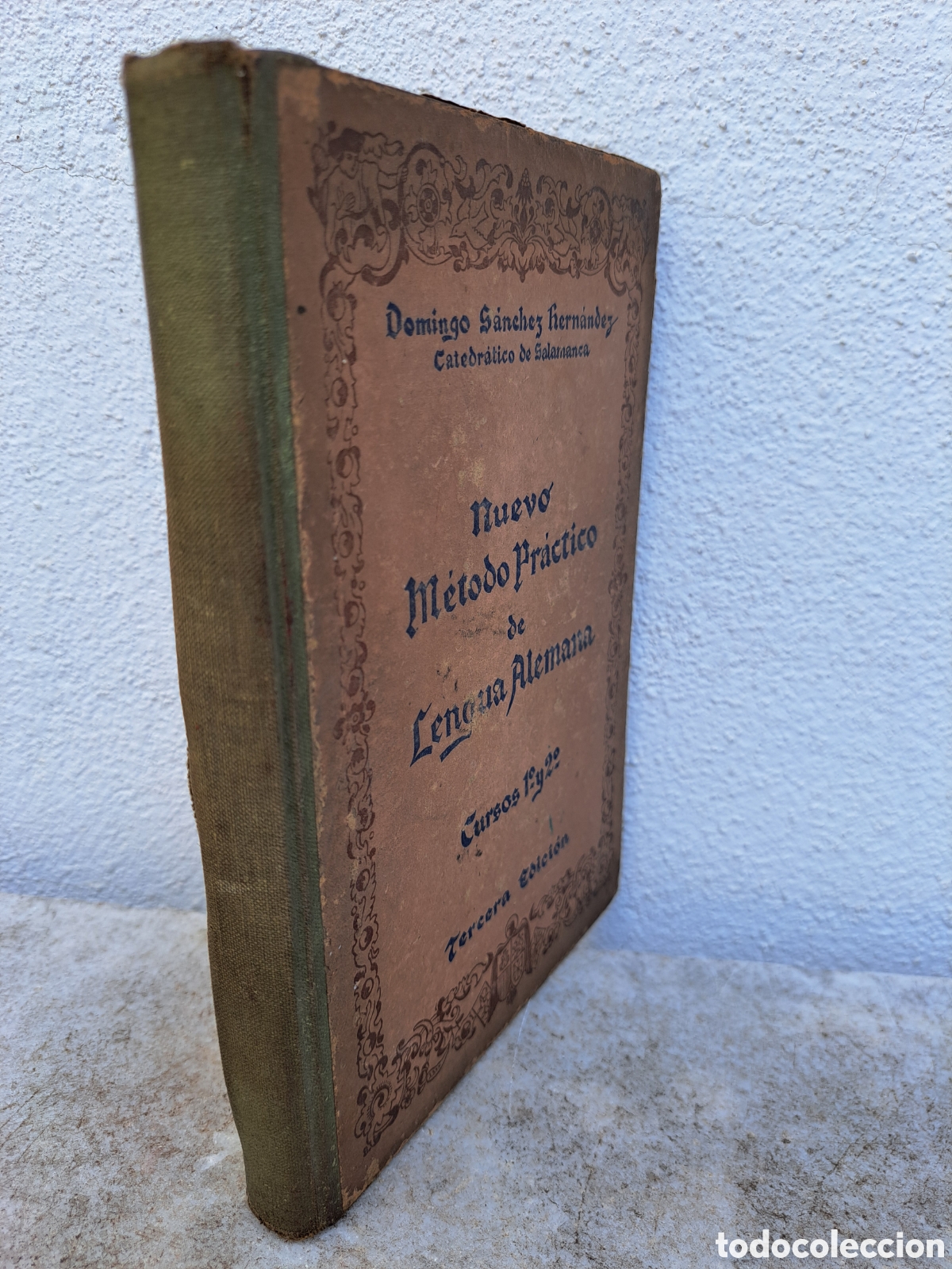 Libros de segunda mano: NUEVO METODO PRACTICO DE LENGUA ALEMANA - DOMINGO SANCHEZ - 1942, BILBAO, 3a EDICION
