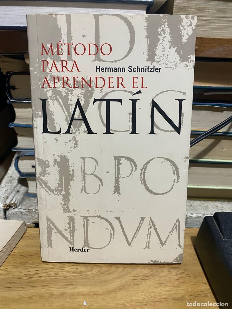 Libros de segunda mano: METODO PARA APRENDER EL LATIN, HERMANN SCHNITZLER, EDT. HERDER