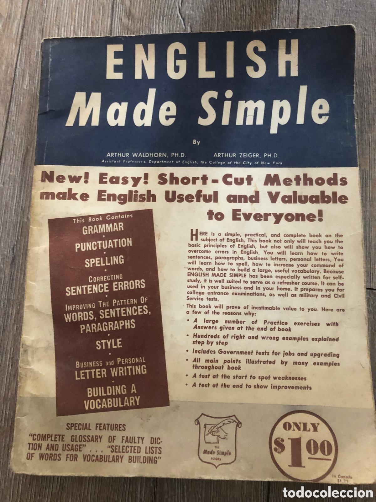 Libros de segunda mano: English Made Simple (1954)