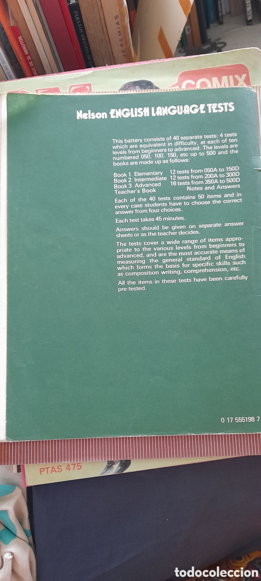 Libros de segunda mano: Nelson English language tests Book 3 Advanced - Foto 2