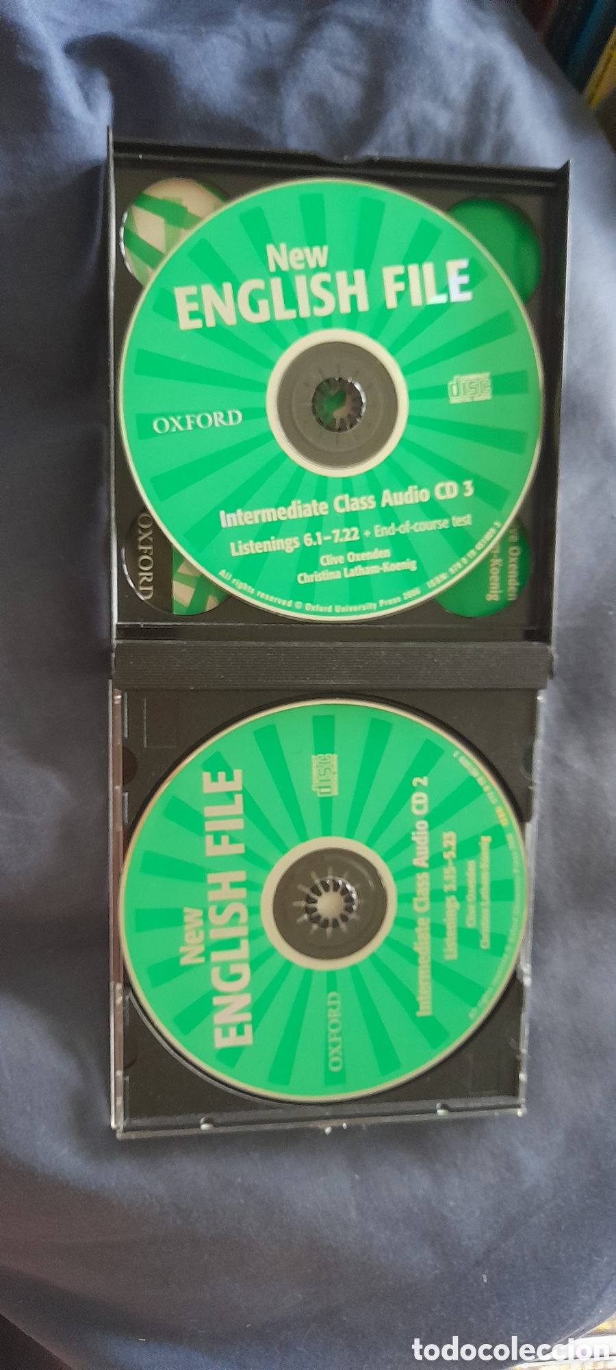 Libros de segunda mano: New English file class audio CDs - Foto 3