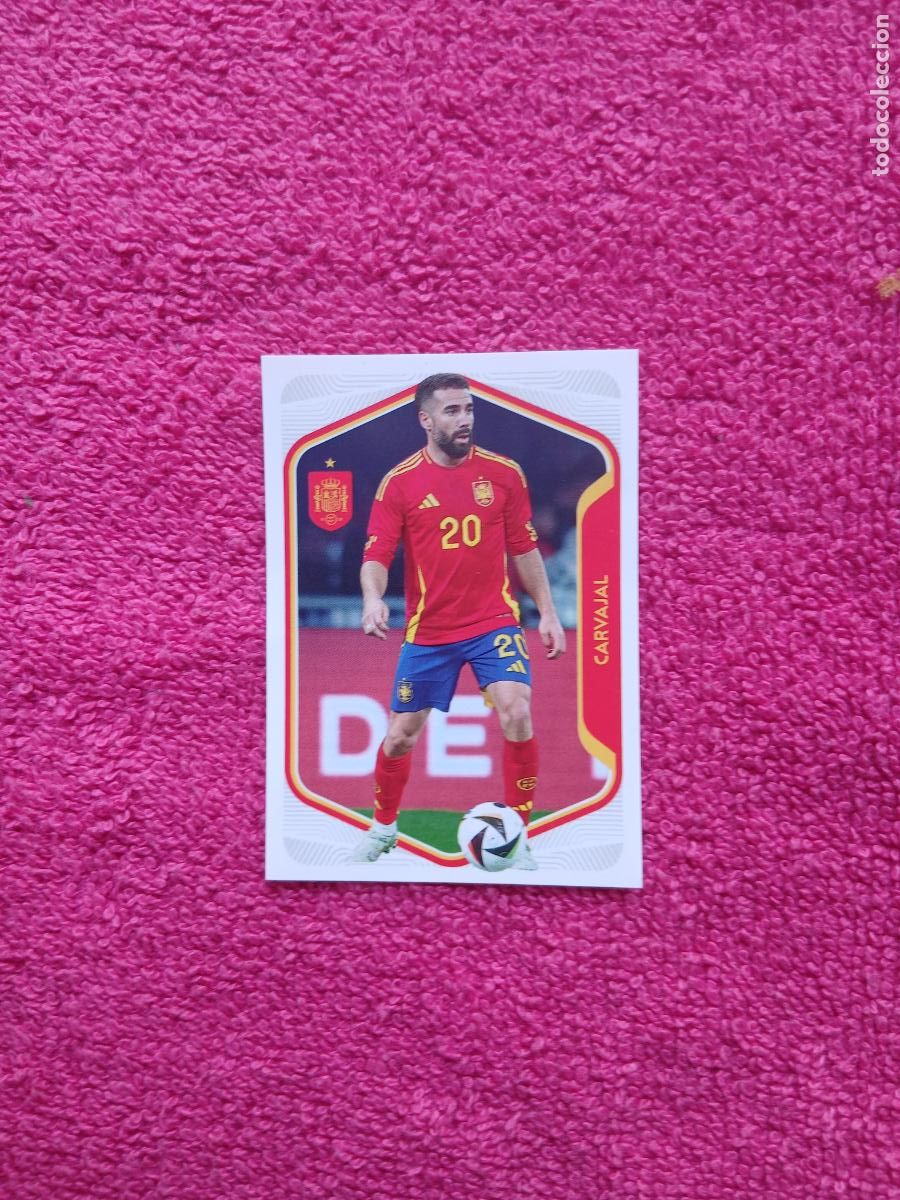 Libros de segunda mano: espa&ntilde;a 2026 16 carvajal selecci&oacute;n espa&ntilde;ola panini carrefour family