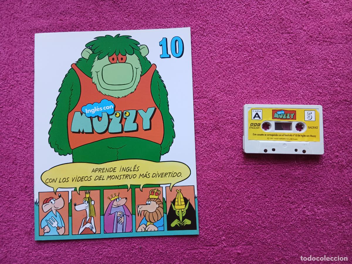 Libros de segunda mano: aprende ingl&eacute;s con muzzy 10 audio en casette y fasciculo 10 editorial salvat 1997