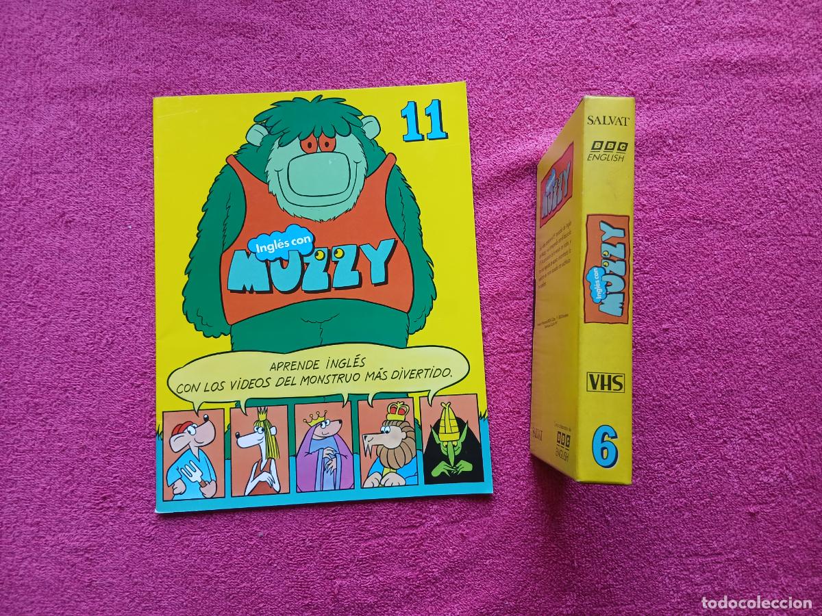 Libros de segunda mano: aprende ingl&eacute;s con muzzy 11 pel&iacute;cula en vhs y fasciculo 11 editorial salvat 1997