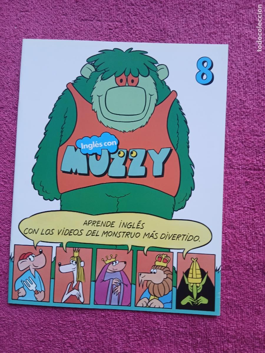 Libros de segunda mano: aprende ingl&eacute;s con muzzy 8 fasciculo 8 editorial salvat 1997