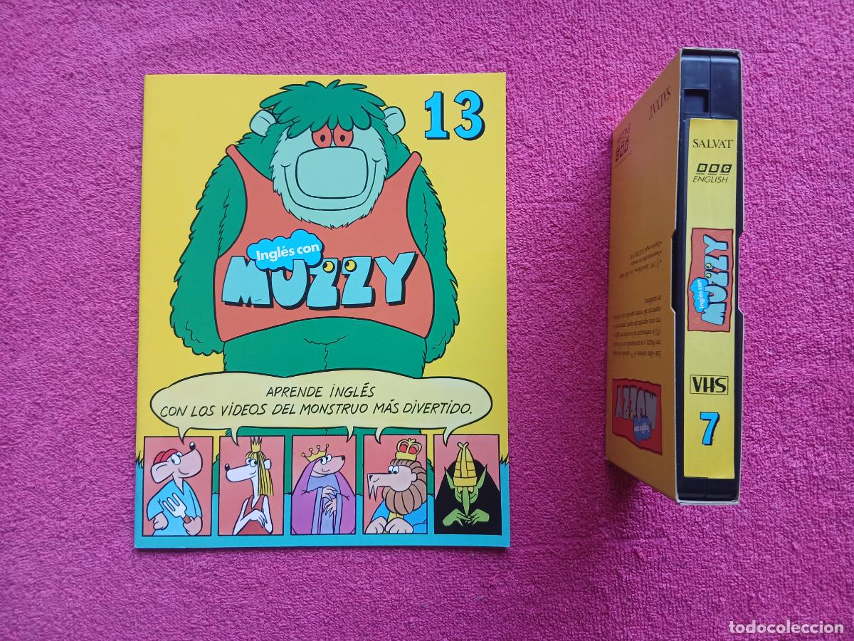 Libros de segunda mano: aprende ingl&eacute;s con muzzy 13 pel&iacute;cula en vhs y fasciculo 13 editorial salvat 1997