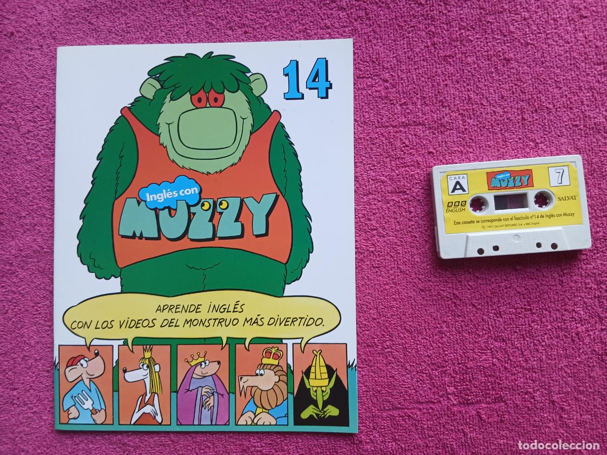 Libros de segunda mano: aprende ingl&eacute;s con muzzy 14 audio en casette y fasciculo 14 editorial salvat 1997