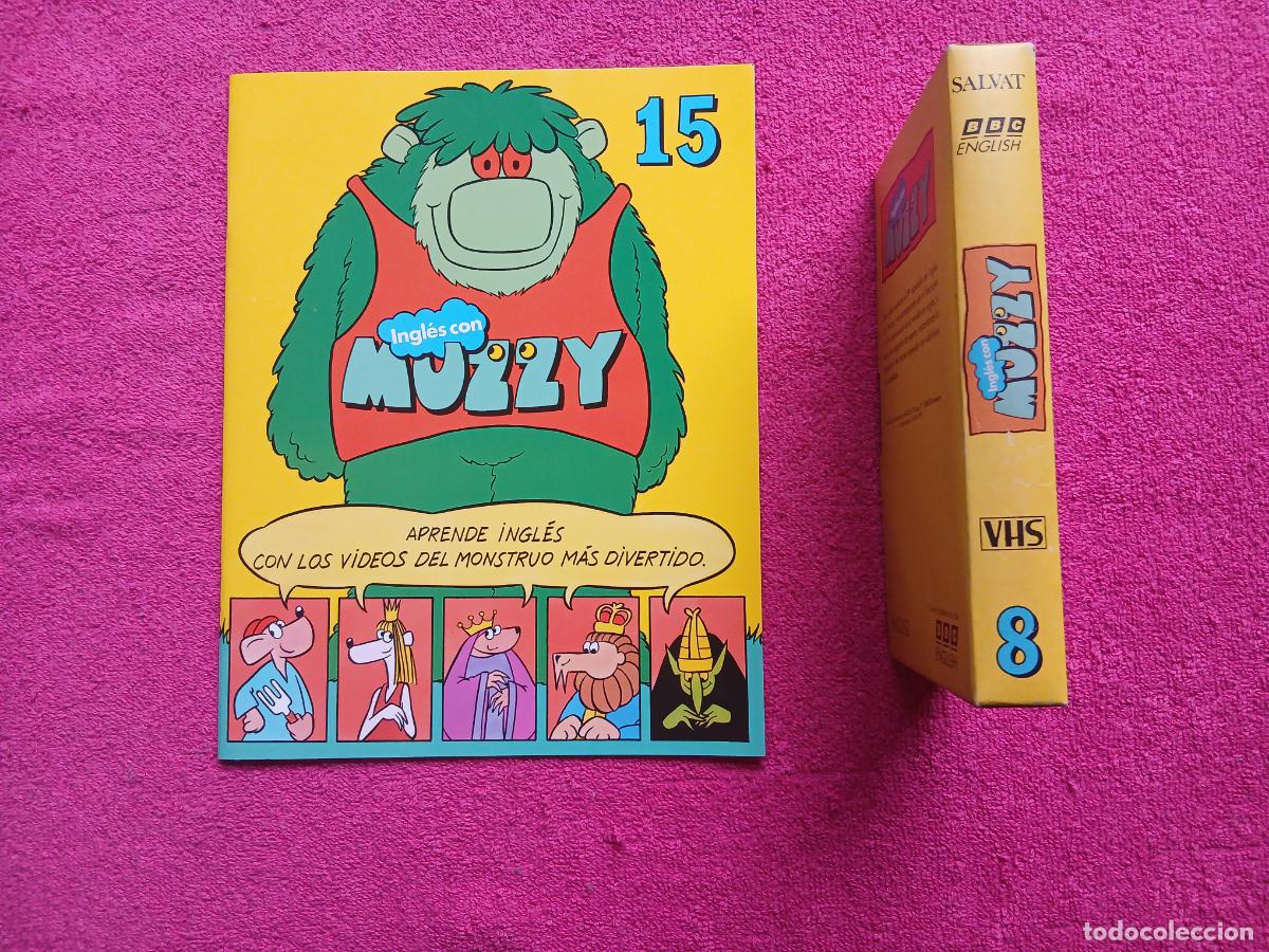 Libros de segunda mano: aprende ingl&eacute;s con muzzy 15 pel&iacute;cula en vhs y fasciculo 15 editorial salvat 1997