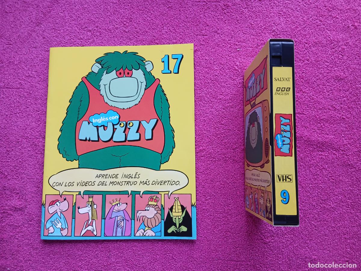 Libros de segunda mano: aprende ingl&eacute;s con muzzy 17 pel&iacute;cula en vhs y fasciculo 17 editorial salvat 1997