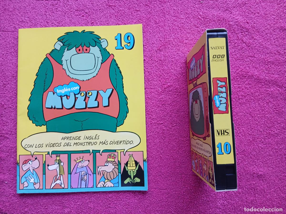 Libros de segunda mano: aprende ingl&eacute;s con muzzy 19 pel&iacute;cula en vhs y fasciculo 19 editorial salvat 1994