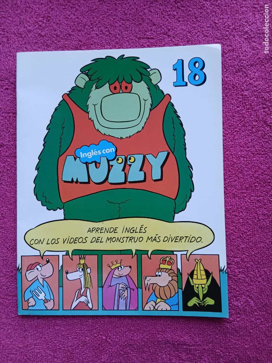 Libros de segunda mano: ingl&eacute;s con muzzy 18 fasciculo 18 editorial salvat 1997