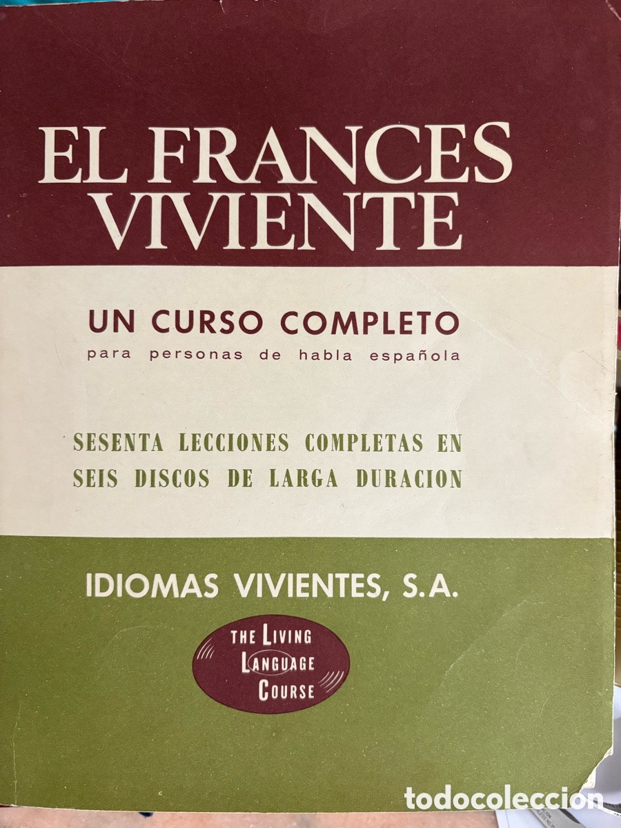 Libros de segunda mano: Curso de franc&eacute;s Le fran&ccedil;ais vivant - Foto 2
