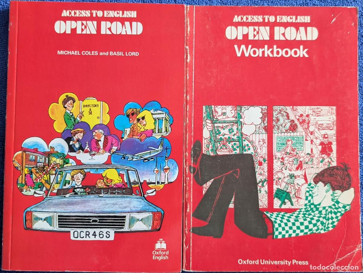 Libros de segunda mano: Open Road - Libro + Workbook - Michael Coles and Basil Lord - Oxford University Press (1985)