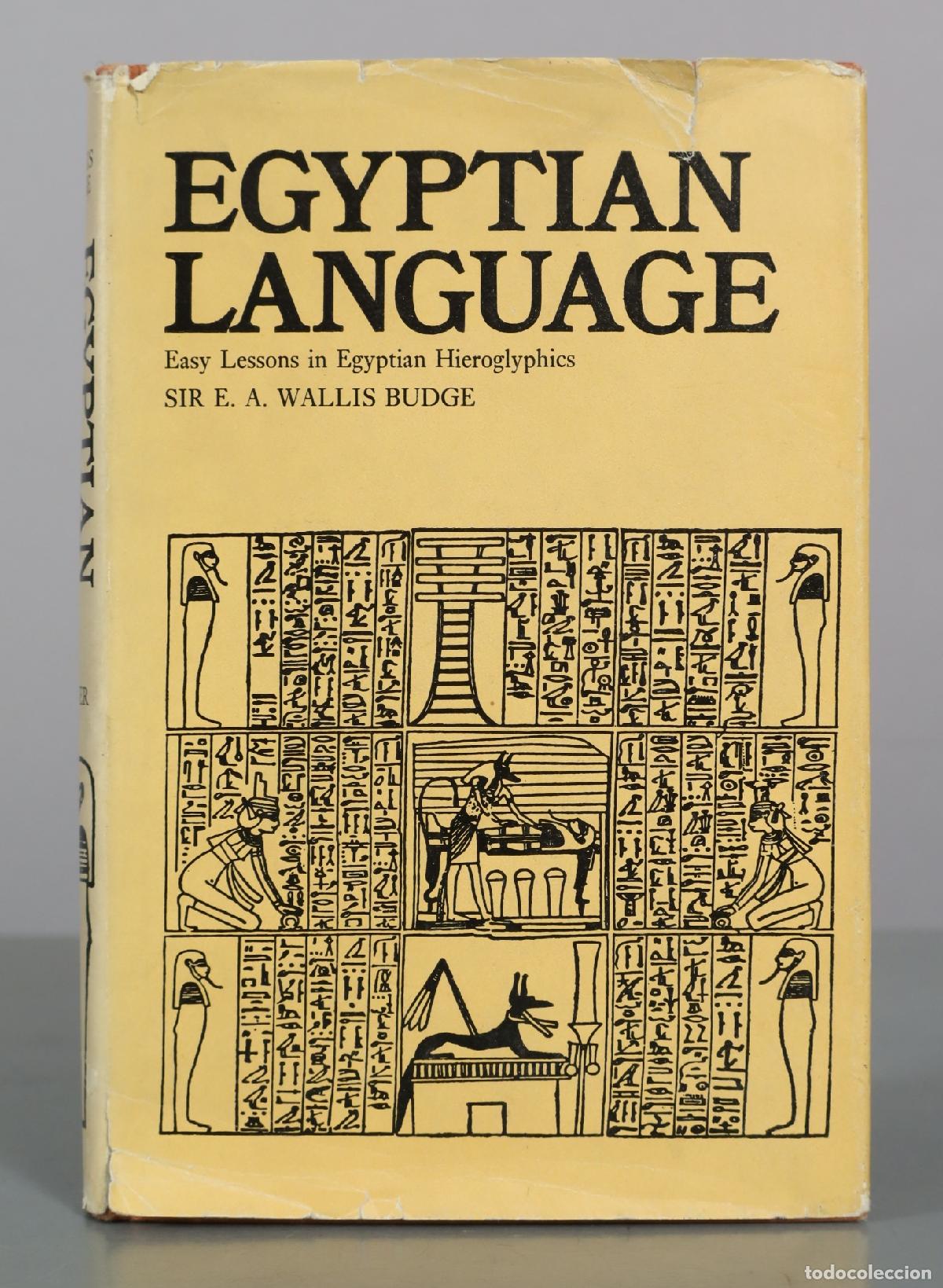 Libros de segunda mano: Egyptian Language - Sir E. A. Wallis Budge