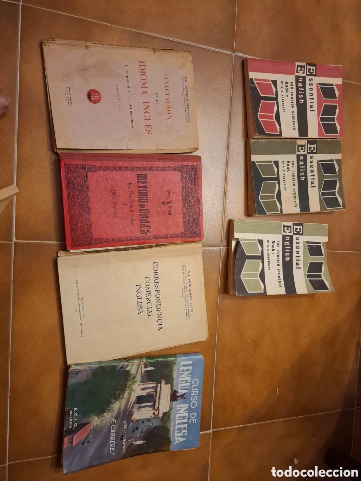 Libros de segunda mano: Lengua inglesa 7 libros (uno repetido)