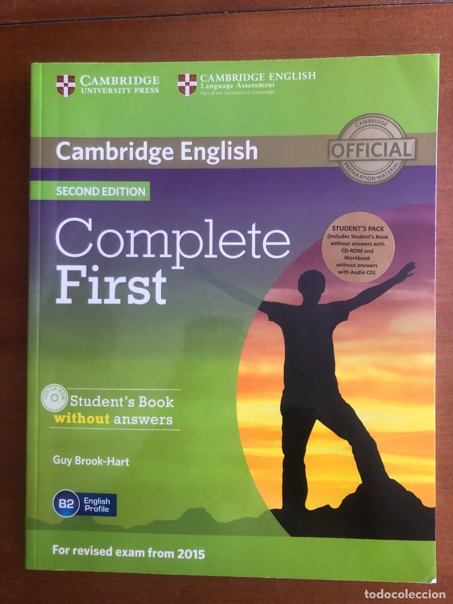 Libros de segunda mano: Complete first B2 con CD