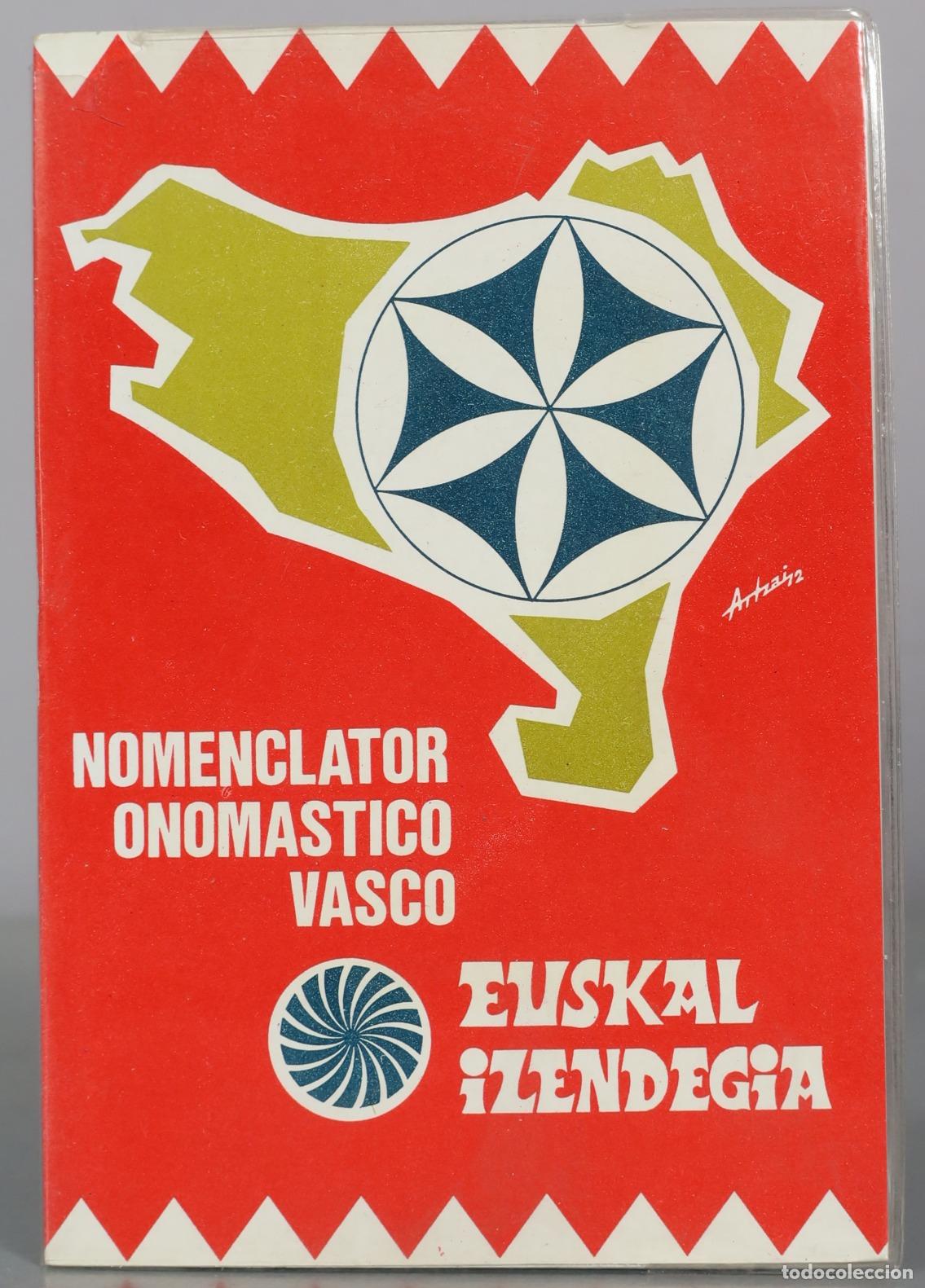 Libros de segunda mano: Nomenclator Onomastico Vasco - Euskal Izendegia - Editorial La Gran Enciclopedia Vasca