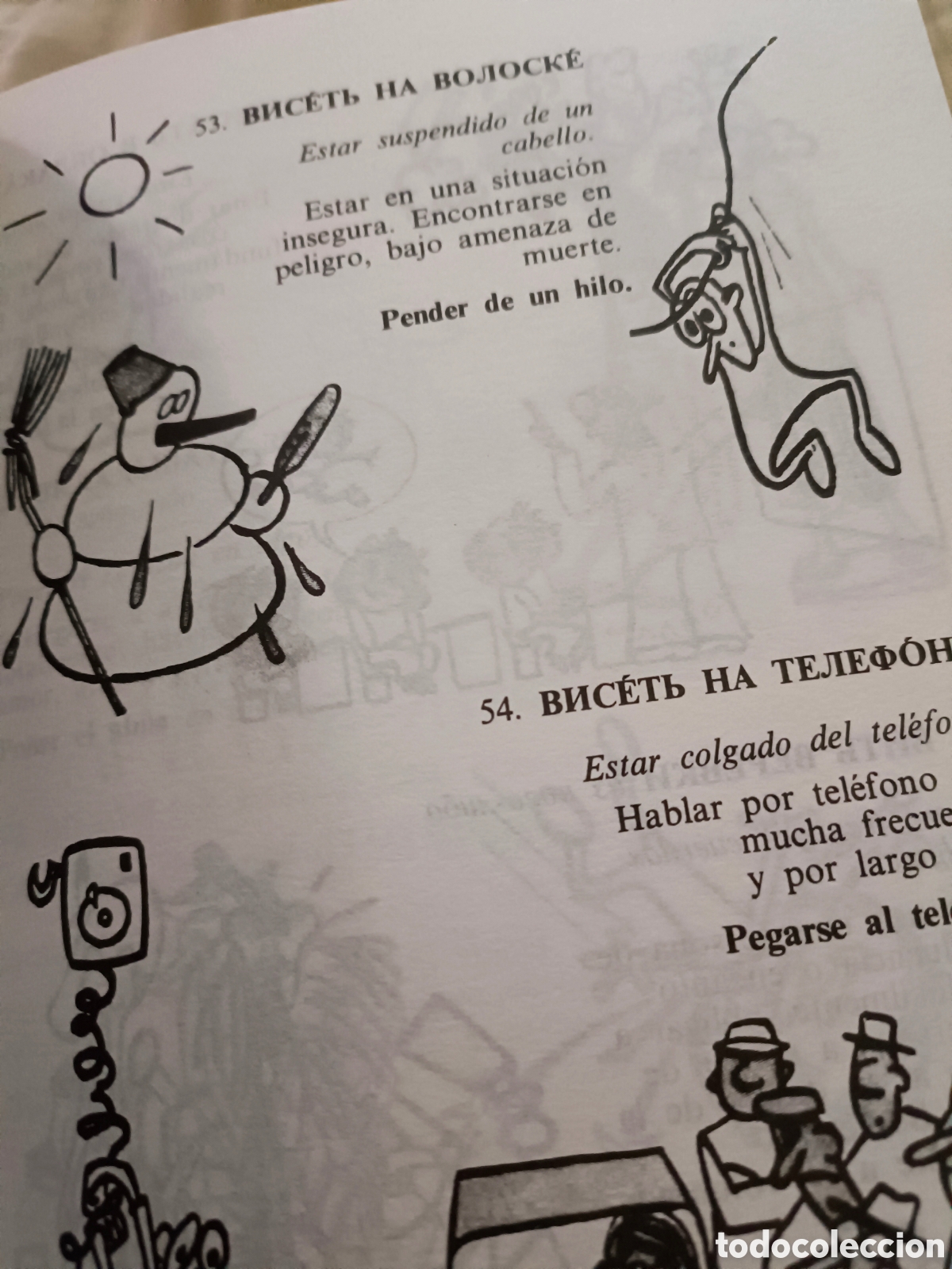 Libros de segunda mano: Giros fraseologicos rusos en dibujos - Foto 5