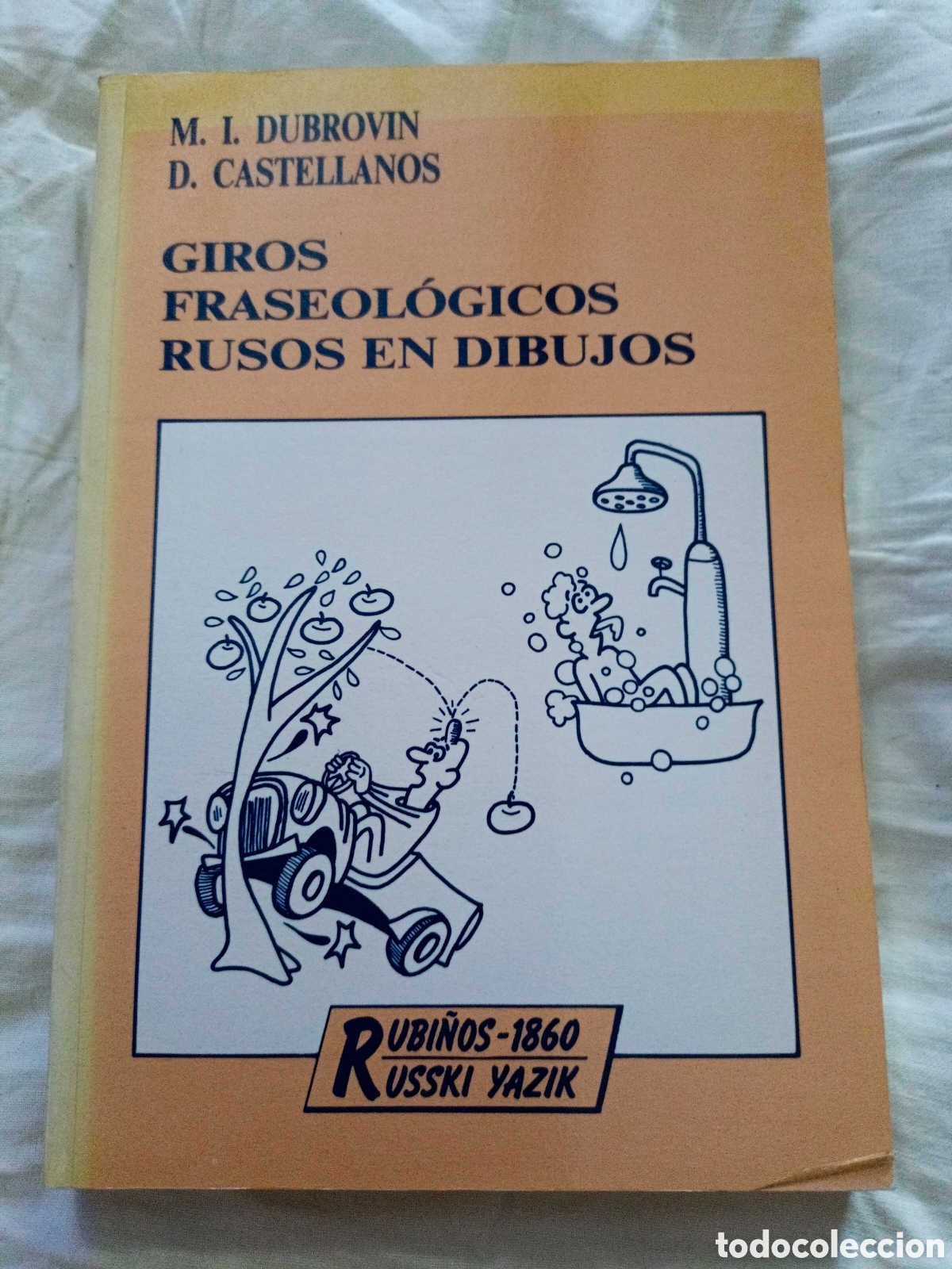Libros de segunda mano: Giros fraseologicos rusos en dibujos