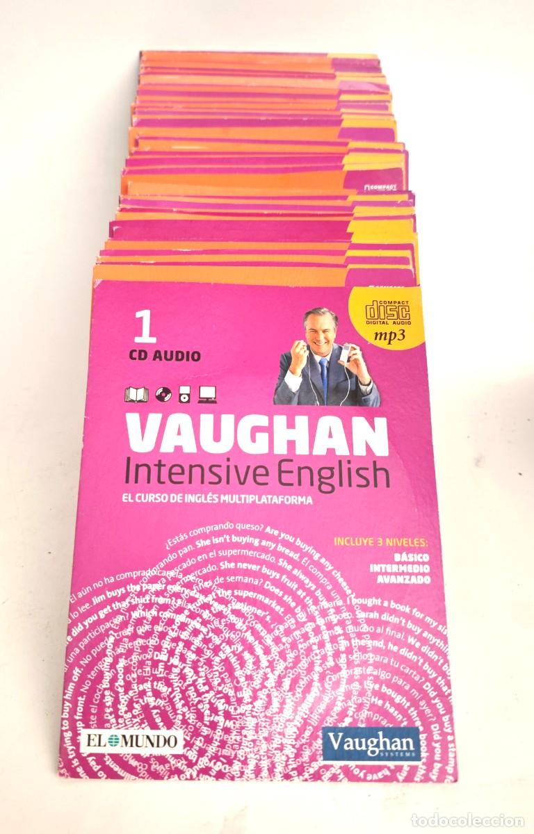 Libros de segunda mano: Vaughan Intensive English &ndash; Lote 53 entregas &ndash; 52 con CD MP3/CD-ROM &ndash; El Mundo 2011