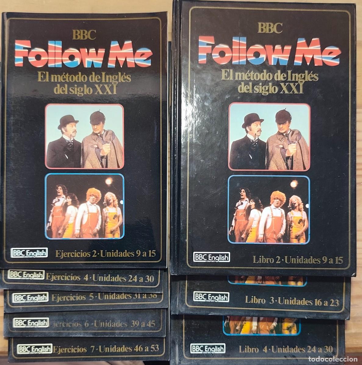 Libros de segunda mano: FOLLOW ME - BBC - EL METODO DE INGL&Eacute;S DEL SIGLO XXI - LIBROS 2, 3, 4 + 6 LIBRILLOS EJERCICIOS - FOTO