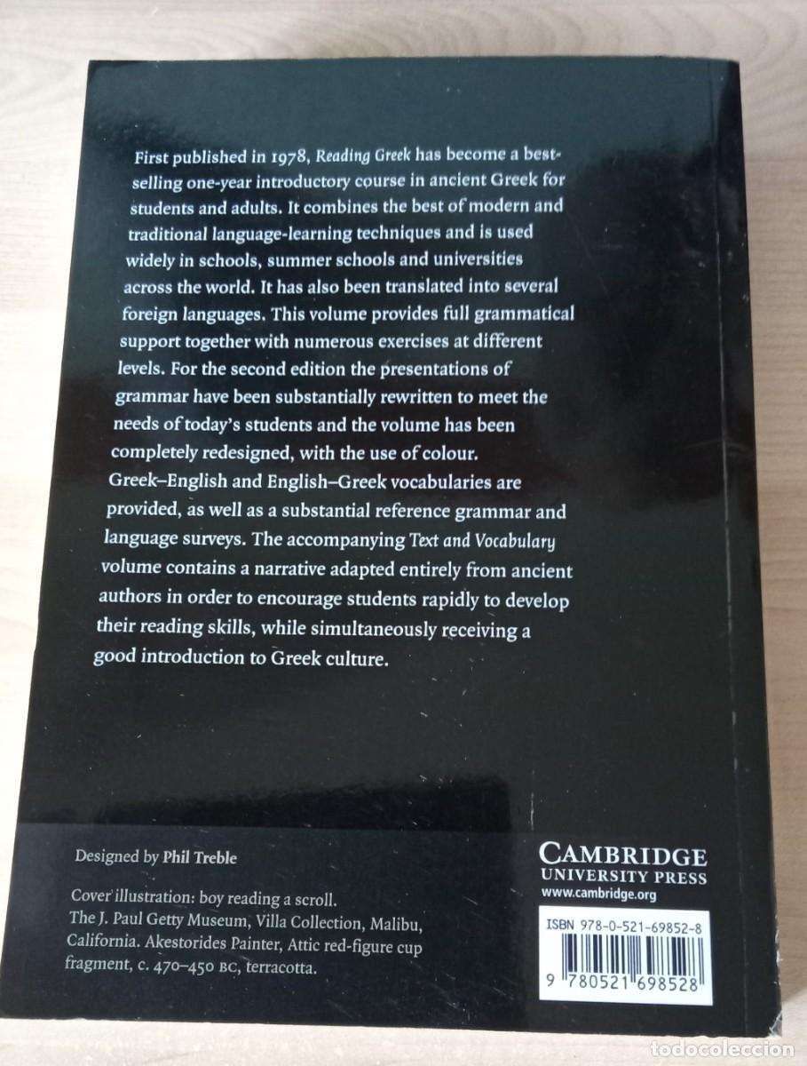Libros de segunda mano: READING GREEK. Grammar and Exercises. second edition. CAMBRIDGE - Foto 2