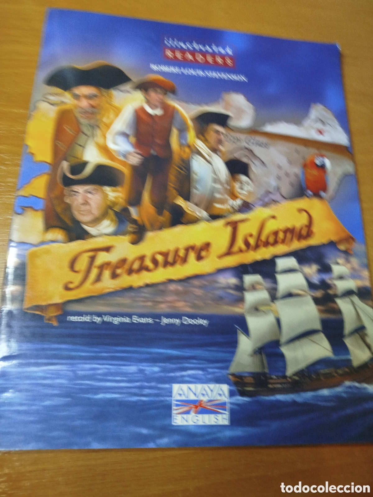 Libros de segunda mano: Treasure island. Robert Luis stevenson. Anaya english. Readers.
