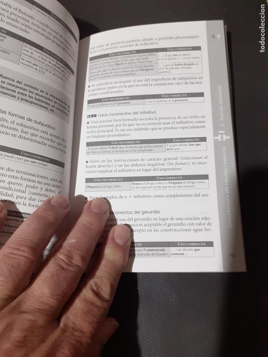 Libros de segunda mano: Gu&iacute;a pr&aacute;ctica del espa&ntilde;ol correcto. - Foto 5