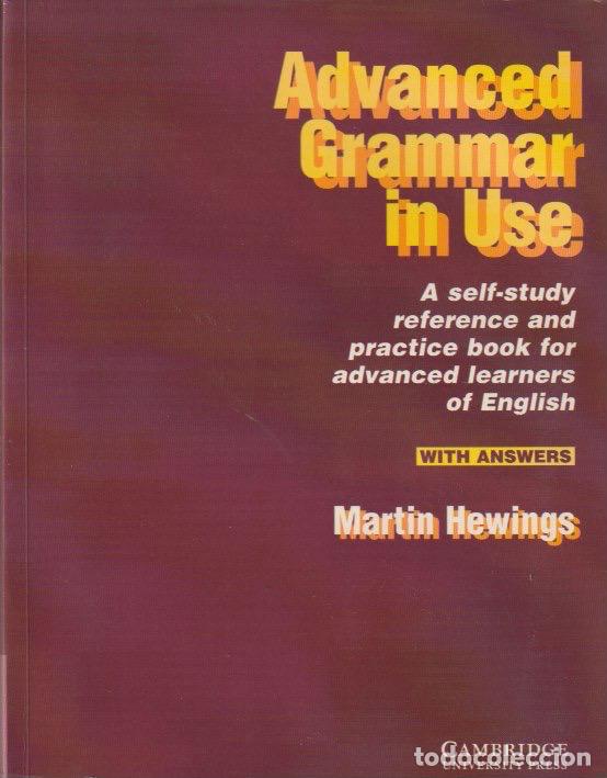 Libros de segunda mano: Advanced grammar in use : a self study reference and practice book for advanced learners of english
