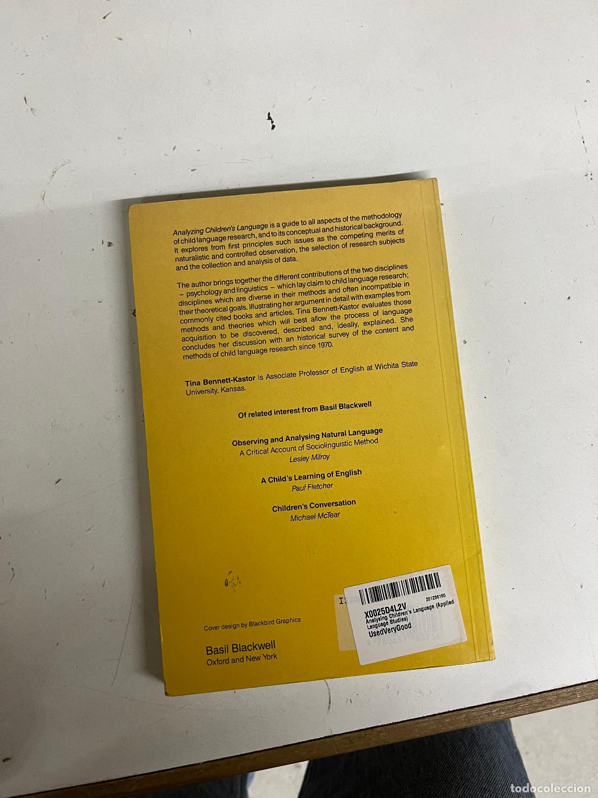 Livres d'occasion: Analysing Children's Language (Applied Language Studies) - Bennett-Kastor, Tina