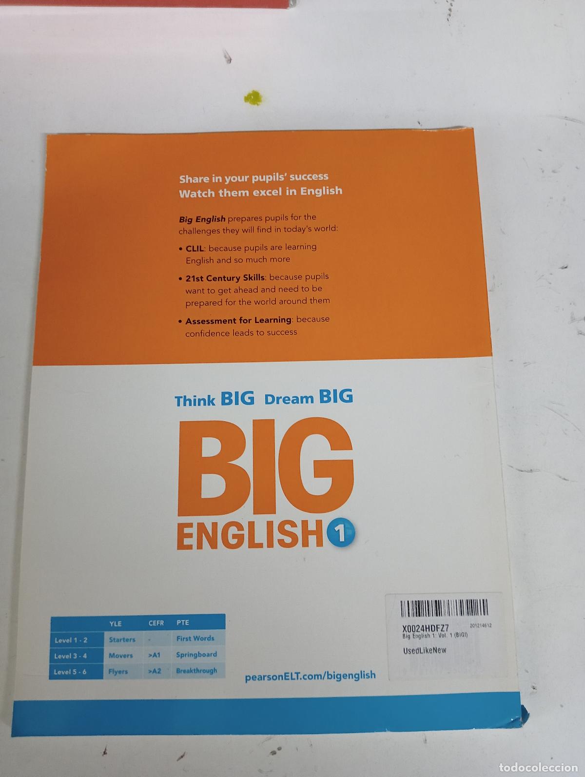 Libri di seconda mano: Big English 1 - Herrera, Mario; Sol Cruz, Christopher