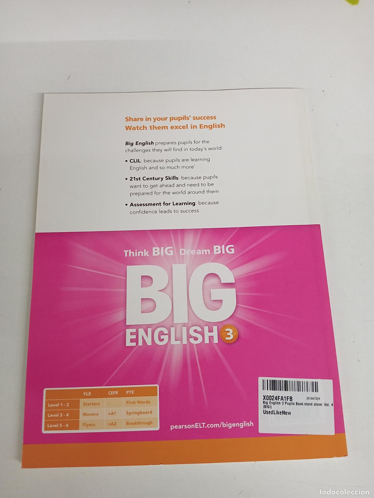 Second hand books: Big English 3 Pupils Book stand alone - Herrera, Mario; Sol Cruz, Christopher