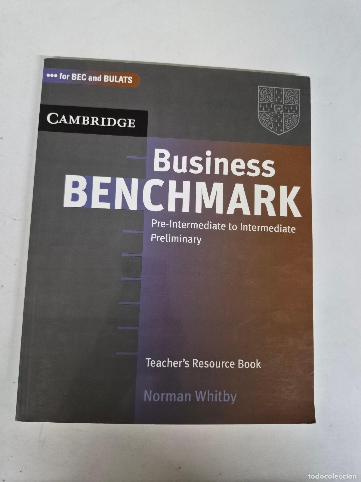 Second hand books: Business Benchmark Pre-Intermediate to Intermediate Teacher's Resource Book (CAMBRIDGE) - Whitby, No