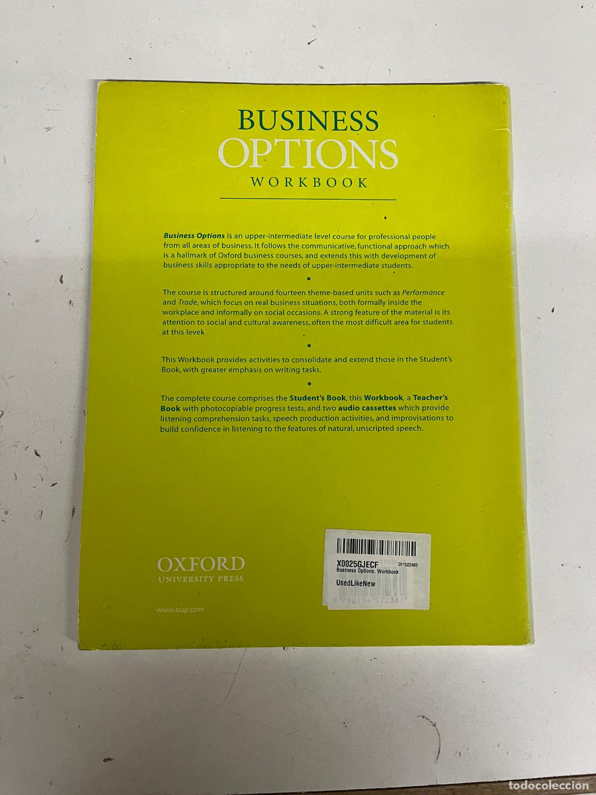 Libri di seconda mano: Business Options. Workbook - Wallwork, Adrian