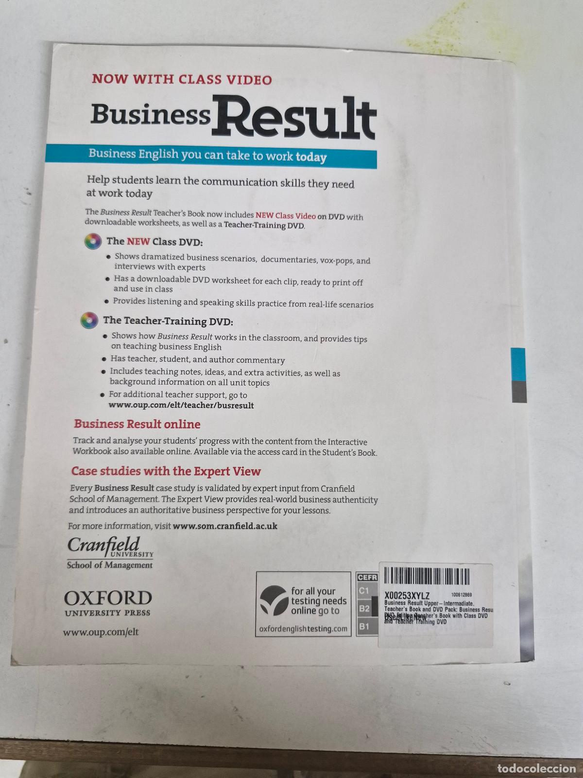 Gebrauchte B&uuml;cher: Business Result Upper-Intermadiate. Teacher's Book and DVD Pack: Business Result DVD Edition Teacher