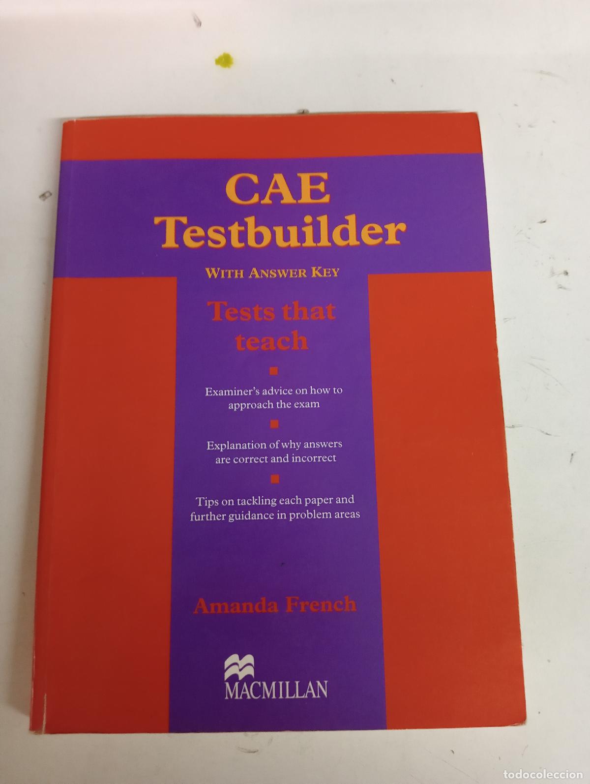 Second hand books: CAE Testbuilder with key - Amanda French