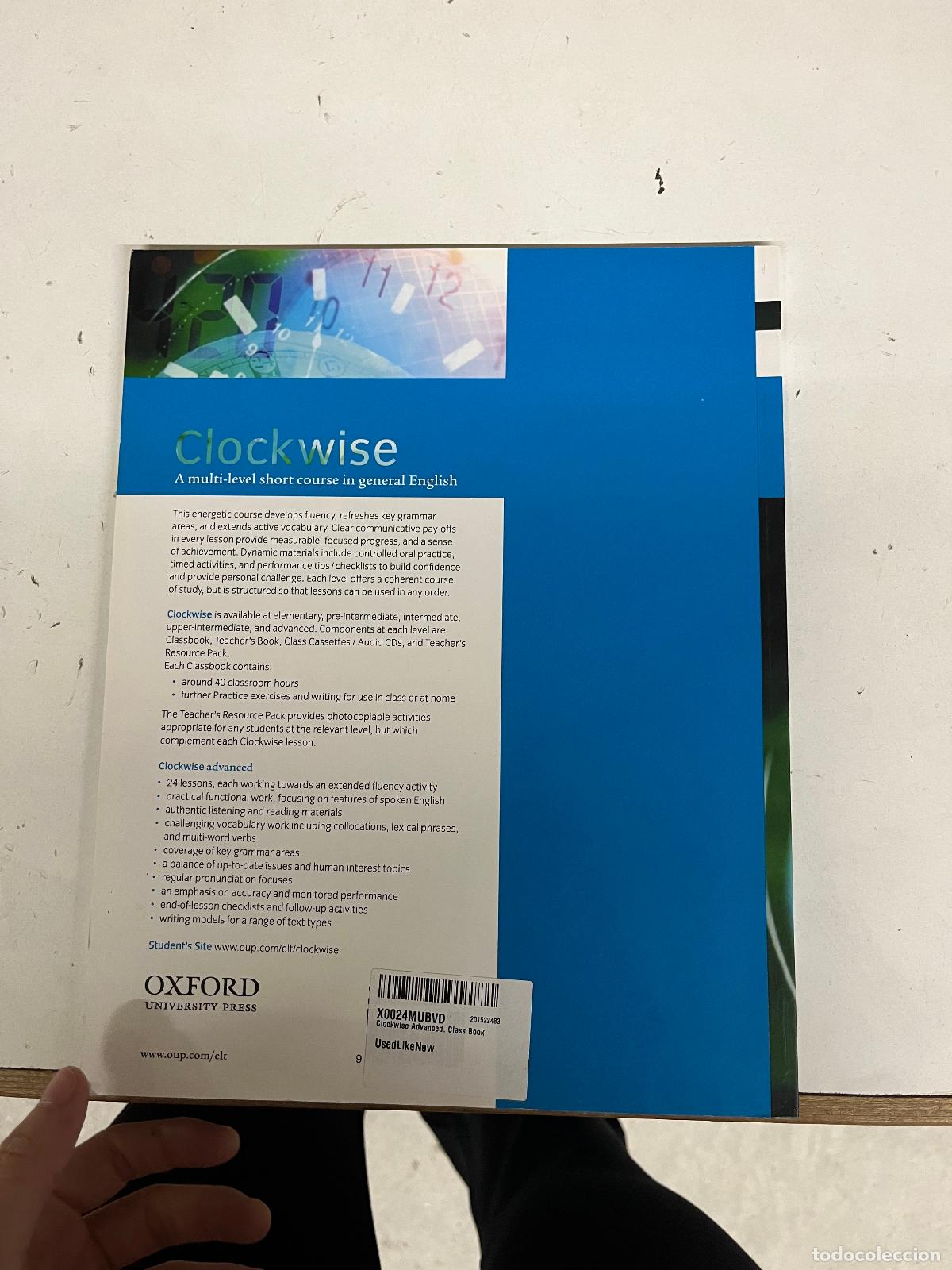 Libros de segunda mano: Clockwise Advanced. Class Book - Jeffries, Amanda - Foto 1